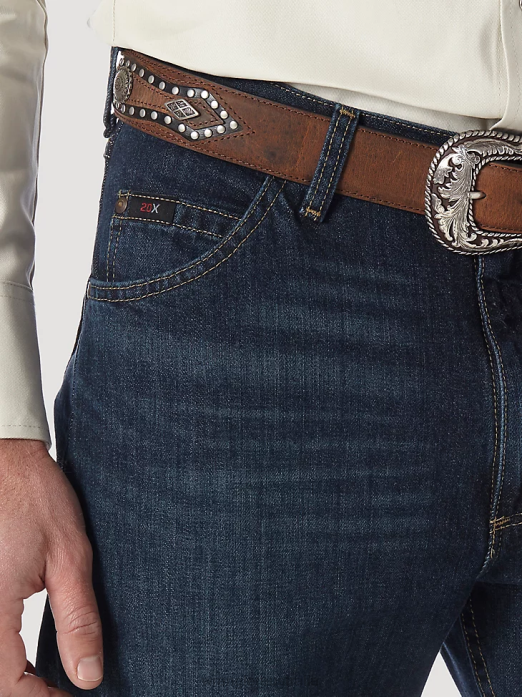 20X 01 Competition Jean Men Wrangler RHXV78 Clothing Deep Blue (01MWXDB)