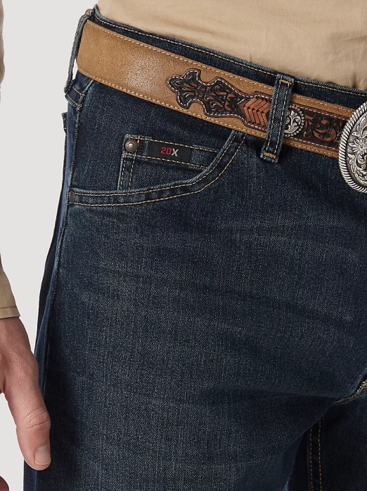 20X Advanced Comfort 01 Competition Relaxed Jean Men Wrangler RHXV165 Clothing RB Wash (01MACRB)