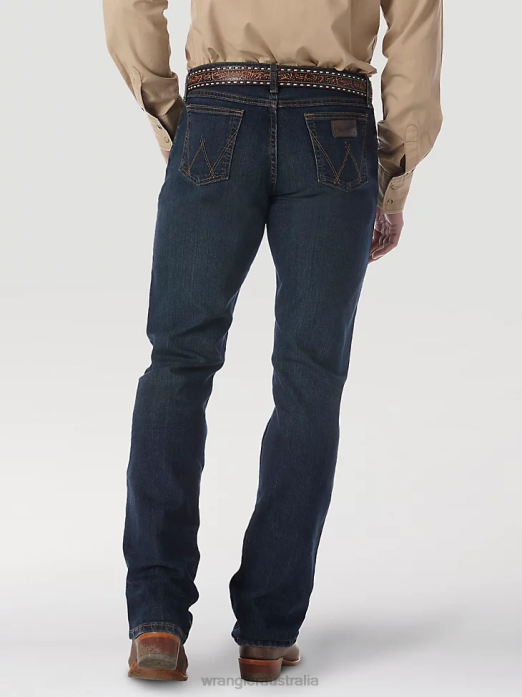 20X Advanced Comfort 02 Competition Slim Jean Men Wrangler RHXV134 Clothing Root Beer (02MACRB)