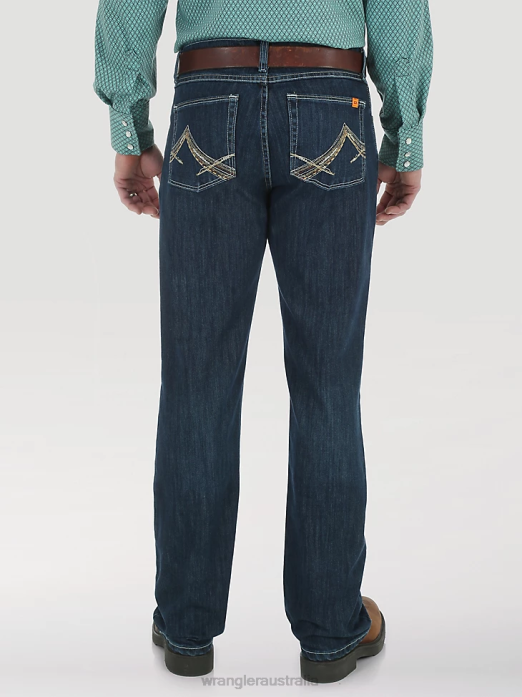 20X FR Flame Resistant Vintage Boot Jean Men Wrangler RHXV107 Clothing Rinse Wash (10FR42MWR)