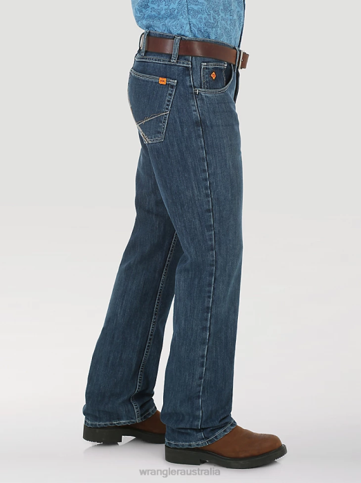 20X FR Flame Resistant Vintage Boot Jean Men Wrangler RHXV108 Clothing Midstone (10FR42MWM)