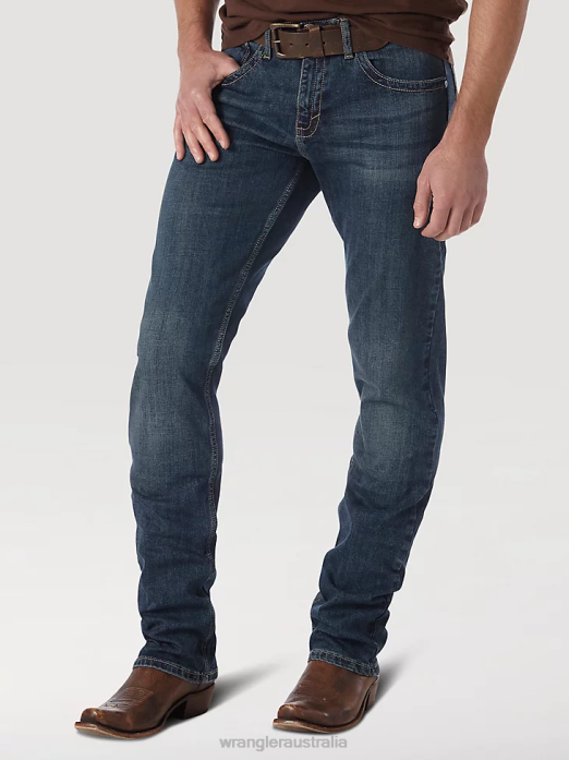 20X No 44 Slim Fit Straight Leg Jean Men Wrangler RHXV51 Clothing McAllen (44MWXMA)