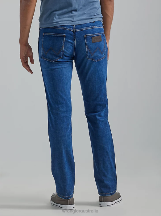20X No 44 Slim Fit Straight Leg Jean Men Wrangler RHXV51 Clothing McAllen (44MWXMA)