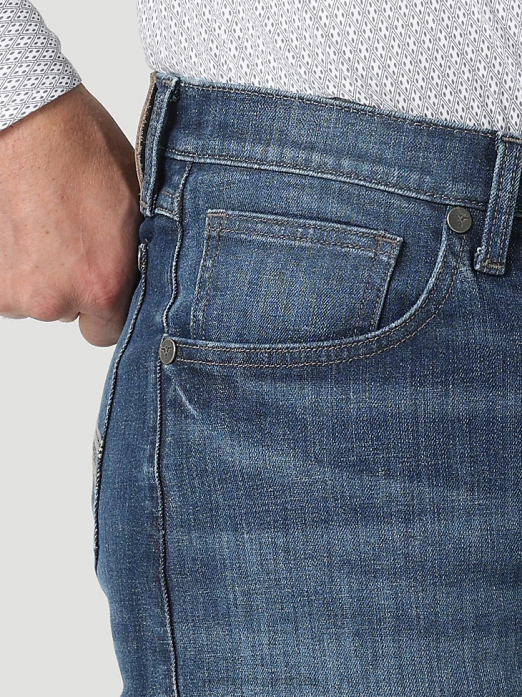 20X No 44 Slim Fit Straight Leg Jean Men Wrangler RHXV54 Clothing Sable (112322494)