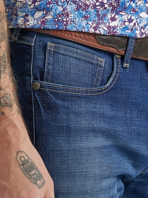 20X No 44 Slim Fit Straight Leg Jean Men Wrangler RHXV58 Clothing Fawnbrook (112332509)