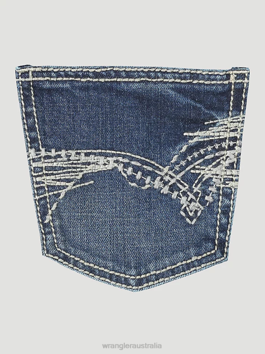 20X Vintage Bootcut Slim Fit Jean Boys Wrangler RHXV938 Clothing Midland (42BWXMD)