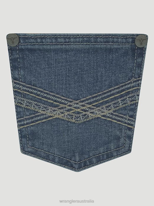 20X Vintage Bootcut Slim Fit Jean Boys Wrangler RHXV960 Clothing Caprock Canyon (42JWXCY)