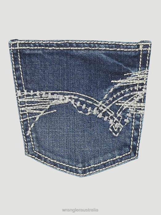 20X Vintage Bootcut Slim Fit Jean Boys Wrangler RHXV961 Clothing Midland (42JWXMD)