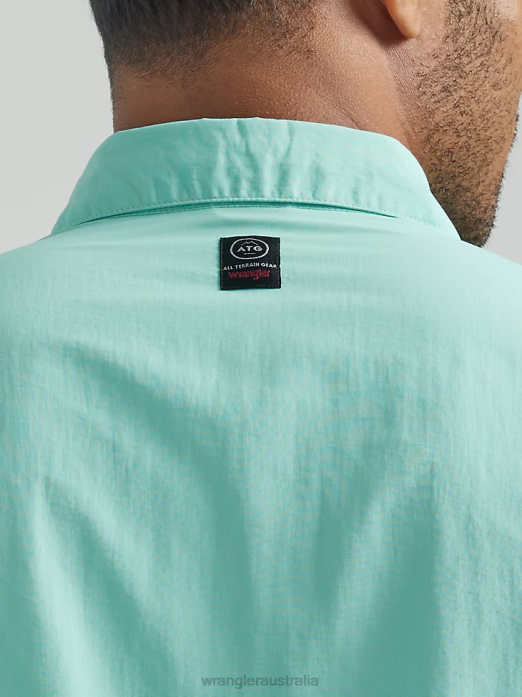 ATG Angler Long Sleeve Shirt Men Wrangler RHXV339 Clothing Ocean (112331259)