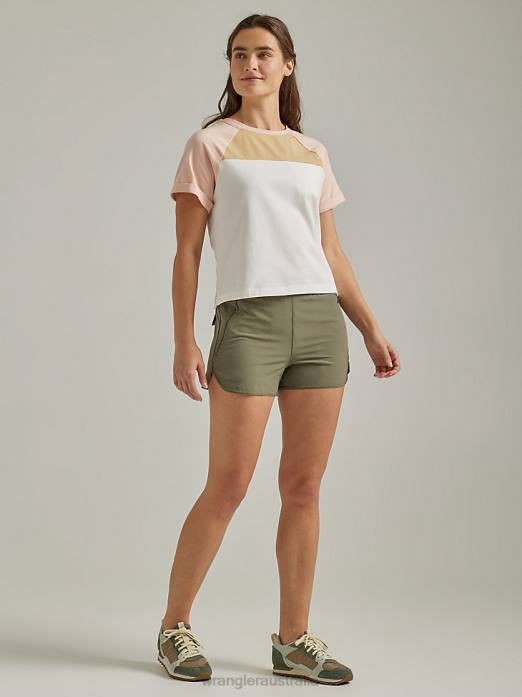 ATG Angler Wingsail Short Women Wrangler RHXV845 Clothing Dusty Olive (112333785)
