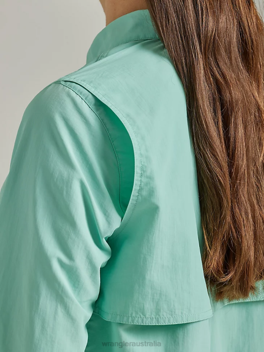 ATG By Angler Shirt Women Wrangler RHXV898 Clothing Ocean (112333433)