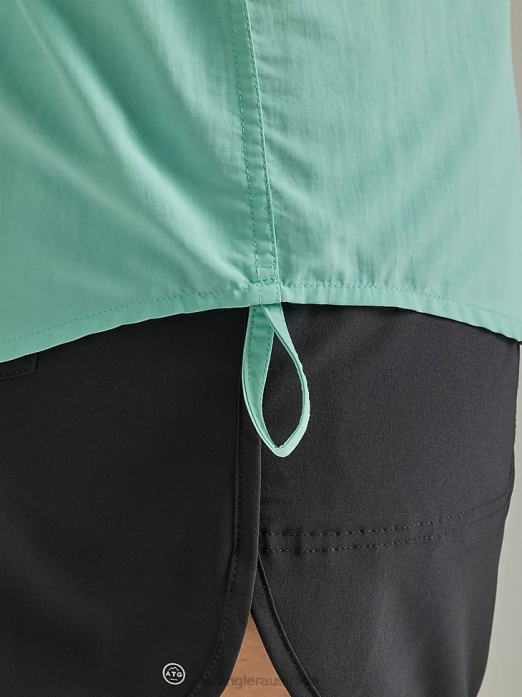 ATG By Angler Shirt Women Wrangler RHXV898 Clothing Ocean (112333433)