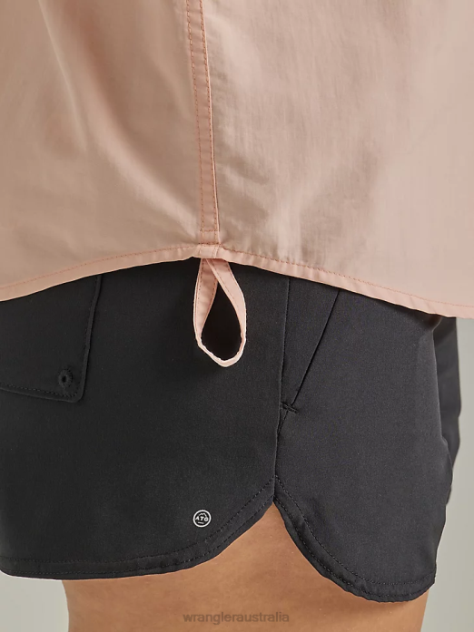 ATG By Angler Shirt Women Wrangler RHXV899 Clothing Rose (112331505)