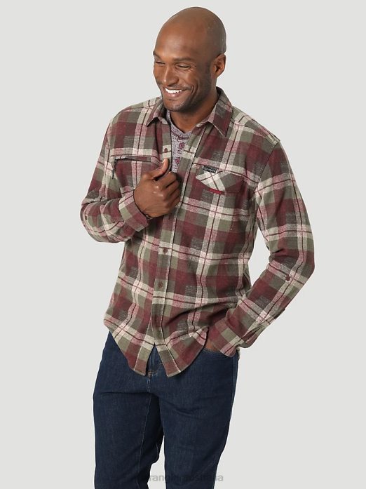 ATG By Breeze Shirt Men Wrangler RHXV639 Clothing Cherry Creek (112331239)