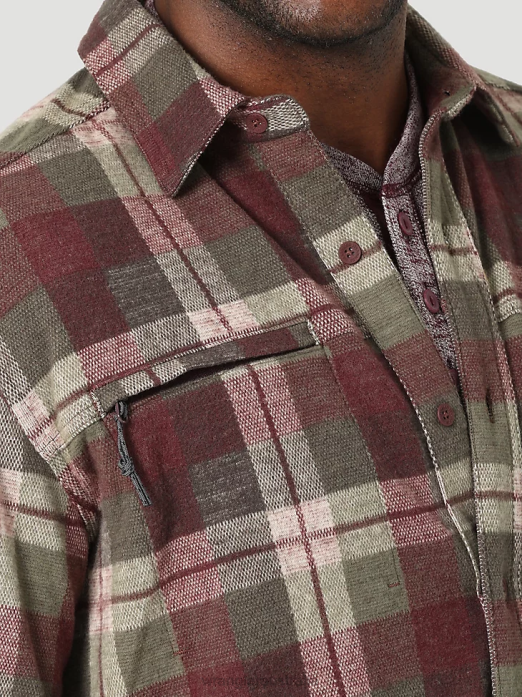 ATG By Breeze Shirt Men Wrangler RHXV639 Clothing Cherry Creek (112331239)