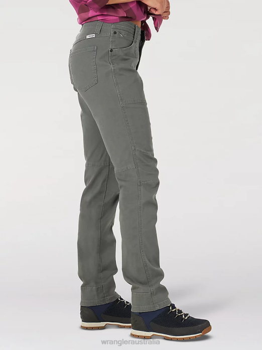 ATG By Canvas Pant Women Wrangler RHXV813 Clothing Dark Shadow (LA825DS)