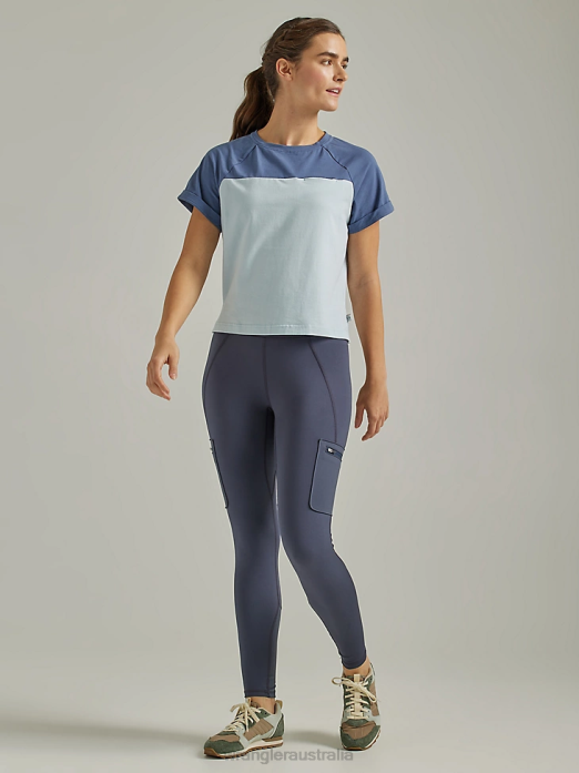 ATG By Compass Tee Women Wrangler RHXV875 Clothing Vintage Indigo (112333846)