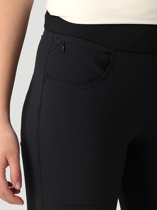 ATG By FWDS Pull-On Pant Women Wrangler RHXV810 Clothing Jet Black (112323827)
