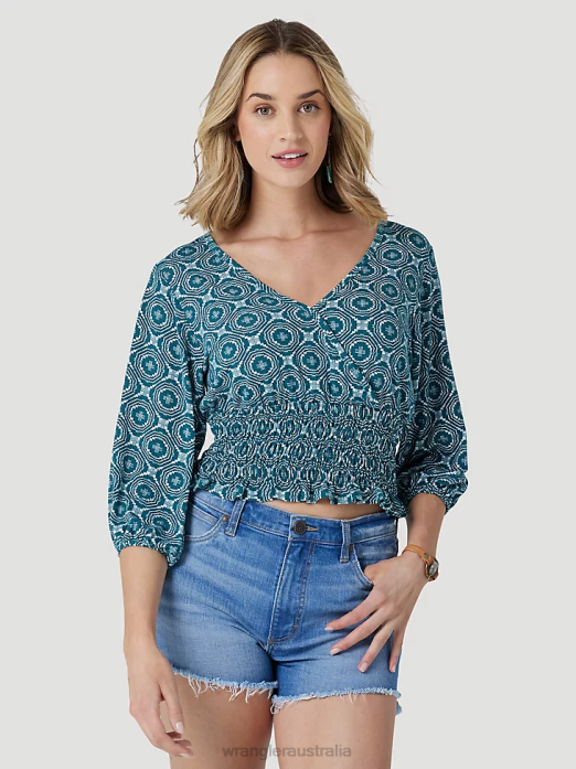 ATG By Hooded Sun Tee Women Wrangler RHXV900 Clothing Ocean (112331283)