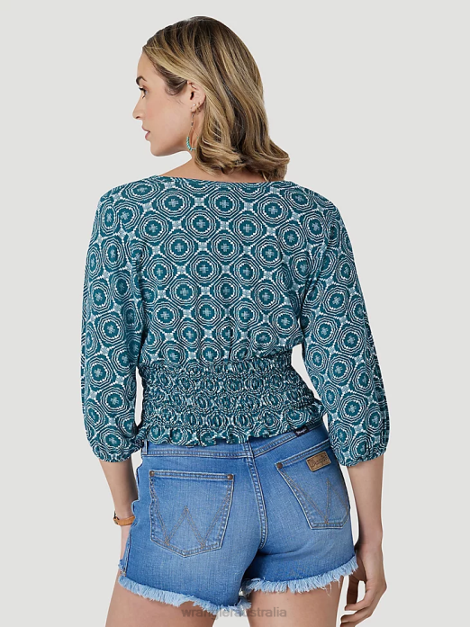 ATG By Hooded Sun Tee Women Wrangler RHXV900 Clothing Ocean (112331283)