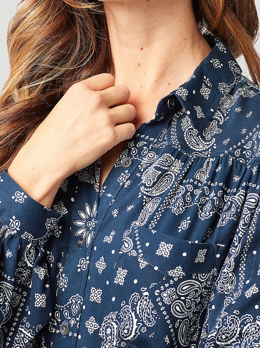 ATG By Hooded Sun Tee Women Wrangler RHXV900 Clothing Ocean (112331283)