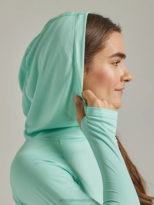 ATG By Hooded Sun Tee Women Wrangler RHXV905 Clothing Ocean (112331283)