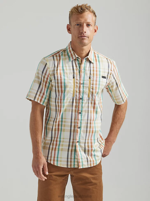 ATG By Horizon Plaid Shirt Men Wrangler RHXV296 Clothing Carolina Beach (112331234)