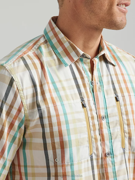 ATG By Horizon Plaid Shirt Men Wrangler RHXV296 Clothing Carolina Beach (112331234)