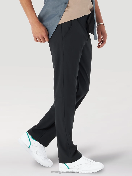 ATG FWDS Chino Men Wrangler RHXV257 Clothing Jet Black (NS818JB)