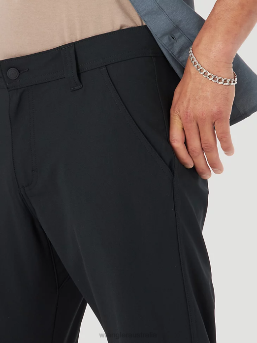 ATG FWDS Chino Men Wrangler RHXV257 Clothing Jet Black (NS818JB)