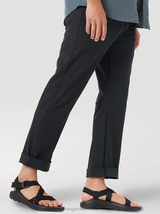 ATG FWDS Chino Men Wrangler RHXV257 Clothing Jet Black (NS818JB)