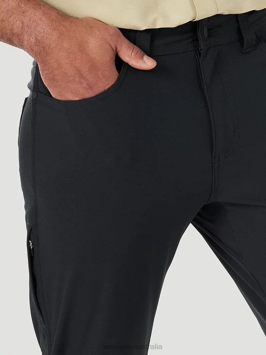 ATG FWDS Five Pocket Pant Men Wrangler RHXV254 Clothing Jet Black (NS808JB)