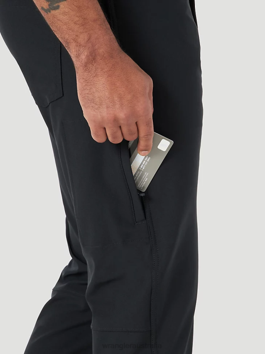 ATG FWDS Five Pocket Pant Men Wrangler RHXV254 Clothing Jet Black (NS808JB)