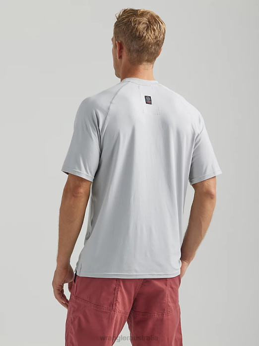 ATG Performance Knit Shirt Men Wrangler RHXV290 Clothing Harbor Mist (112331282)