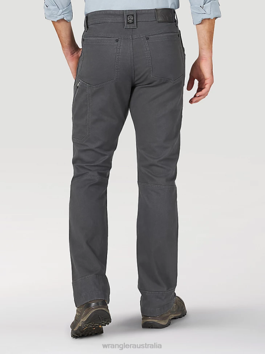 ATG Reinforced Utility Pant Men Wrangler RHXV622 Clothing Grey (NS857GY)