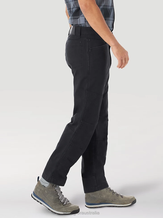 ATG Reinforced Utility Pant Men Wrangler RHXV625 Clothing Caviar (NS857CV)