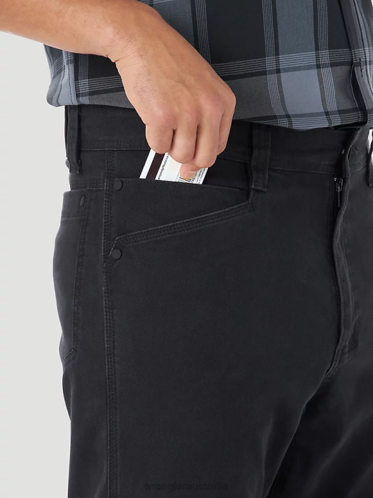 ATG Reinforced Utility Pant Men Wrangler RHXV625 Clothing Caviar (NS857CV)