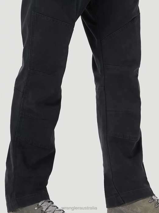 ATG Reinforced Utility Pant Men Wrangler RHXV625 Clothing Caviar (NS857CV)