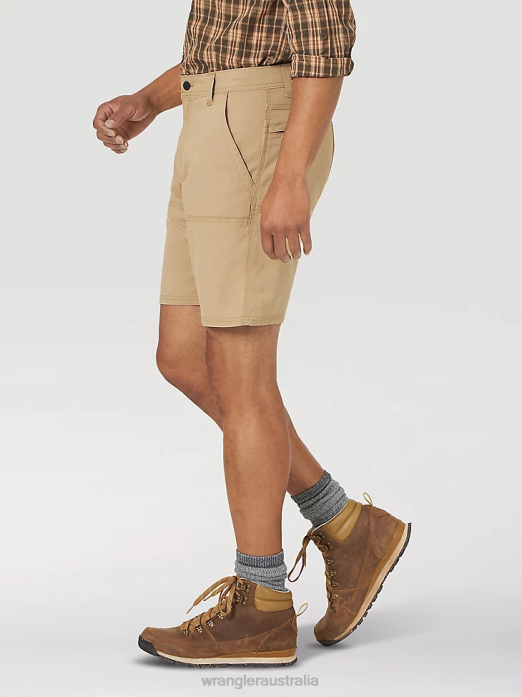 ATG Side Pocket Utility Short Men Wrangler RHXV608 Clothing Travertine (NS923TR)