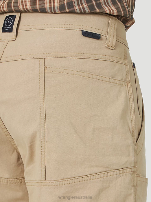 ATG Side Pocket Utility Short Men Wrangler RHXV608 Clothing Travertine (NS923TR)