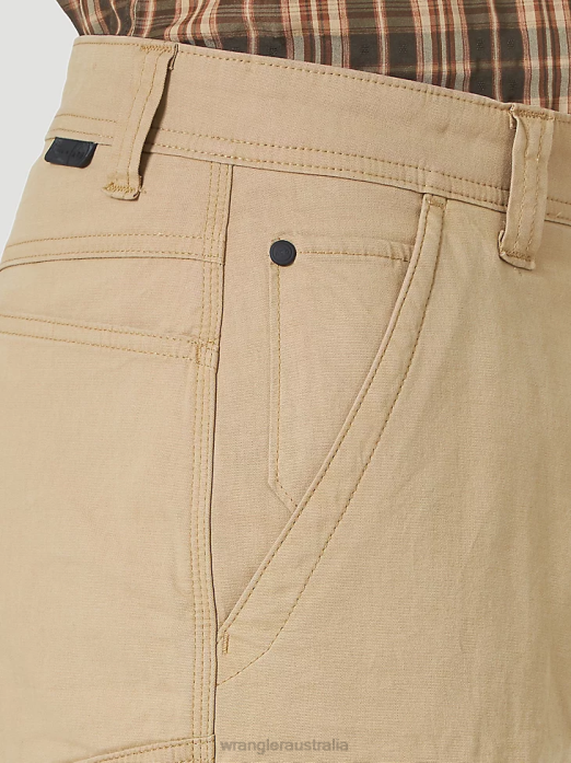 ATG Side Pocket Utility Short Men Wrangler RHXV608 Clothing Travertine (NS923TR)