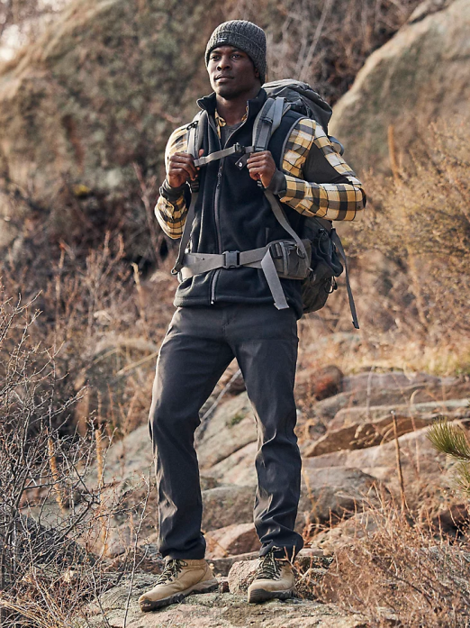 ATG Synthetic Utility Pant Men Wrangler RHXV645 Clothing Caviar (NS849CV)