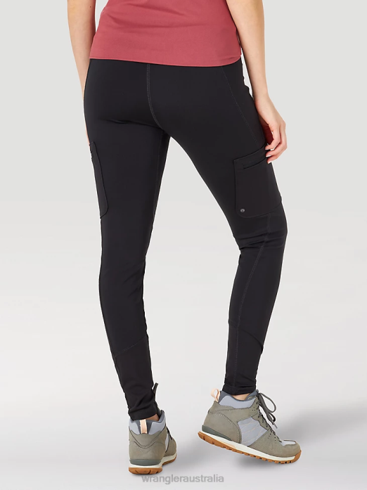 ATG by Cargo Leggings Women Wrangler RHXV815 Clothing Black (LA201BK)