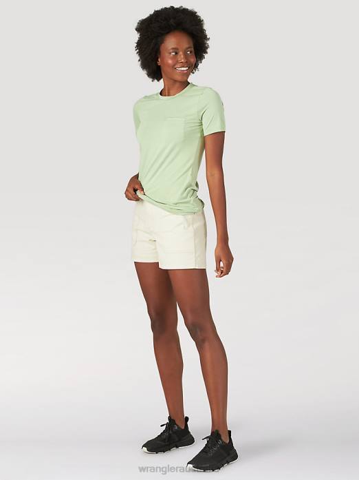 ATG by Hiker Short Women Wrangler RHXV903 Clothing Pelican (10LA301PN)