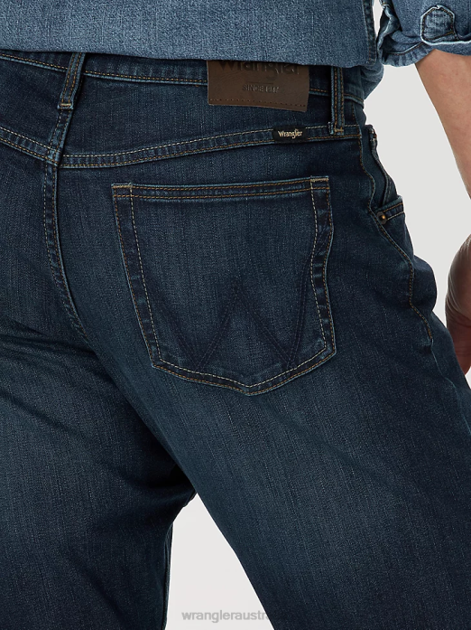 Athletic Fit Flex Jean Men Wrangler RHXV174 Clothing Jagged (MGW16JG)