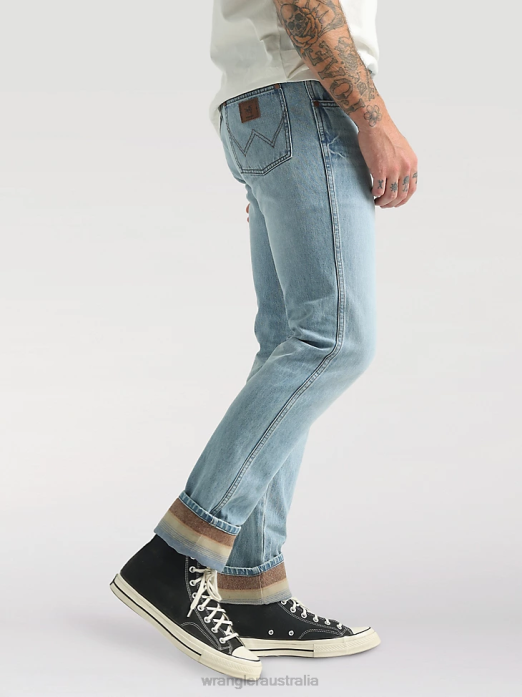 Athletic Fit Flex Jean Men Wrangler RHXV174 Clothing Jagged (MGW16JG)