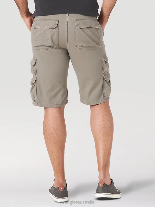 Authentics Cargo Short Men Wrangler RHXV576 Clothing Bullfrog (10ZM6BSFR)