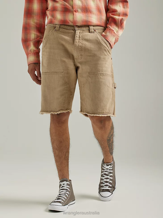 Authentics Comfort Waist Cargo Short Men Wrangler RHXV564 Clothing Sagebrush (10ZM980SB)