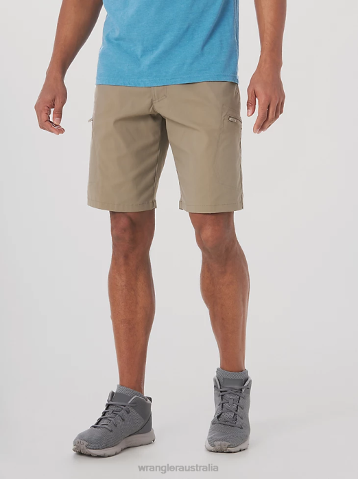 Authentics Comfort Waist Cargo Short Men Wrangler RHXV565 Clothing Fallen Rock (10ZM980FK)
