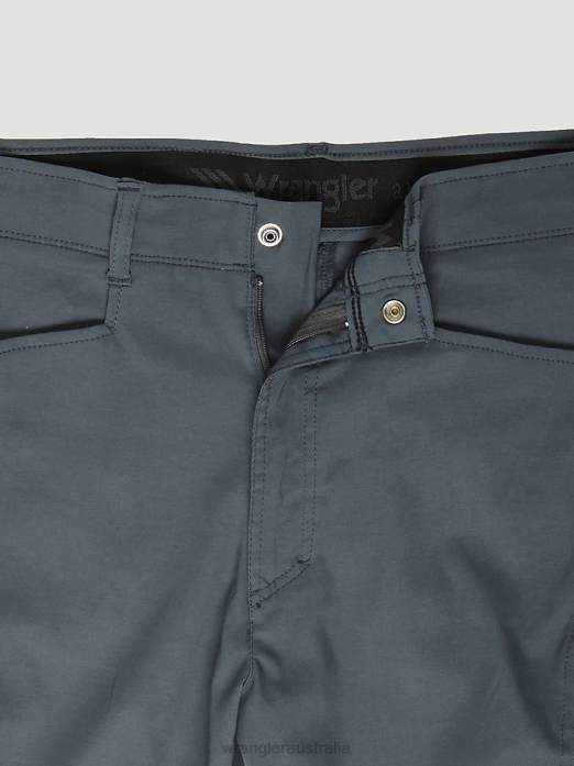 Authentics Comfort Waist Cargo Short Men Wrangler RHXV567 Clothing Granite (10ZM980GT)